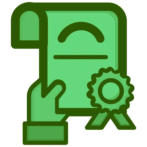 ABBCO Roofing Certificate Icon